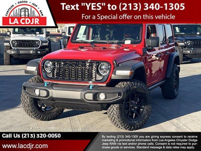 new 2024 Jeep Wrangler 4xe car, priced at $61,920