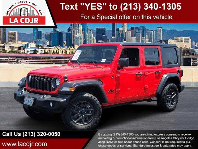 used 2025 Jeep Wrangler car, priced at $40,719