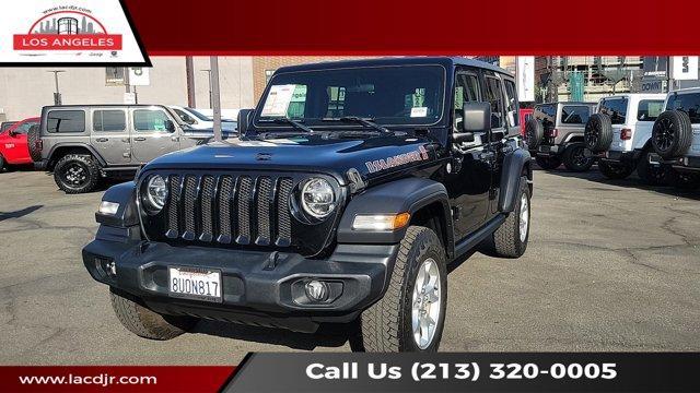 used 2021 Jeep Wrangler Unlimited car, priced at $33,419