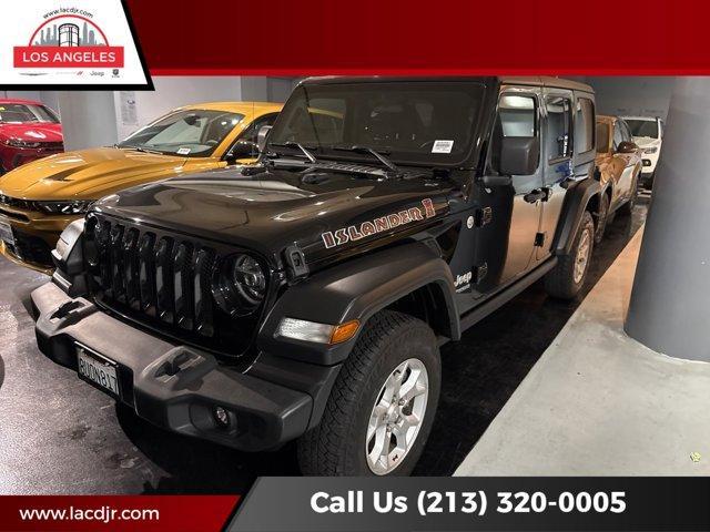 used 2021 Jeep Wrangler Unlimited car, priced at $33,419