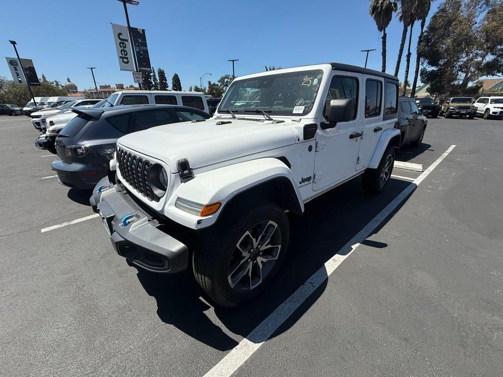 used 2024 Jeep Wrangler 4xe car, priced at $33,519