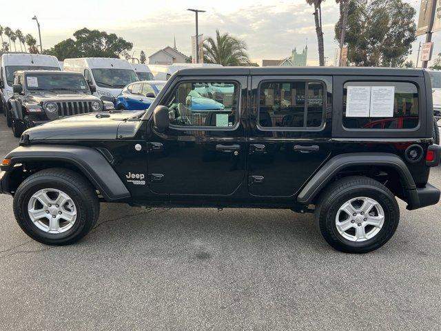 used 2021 Jeep Wrangler Unlimited car, priced at $28,419