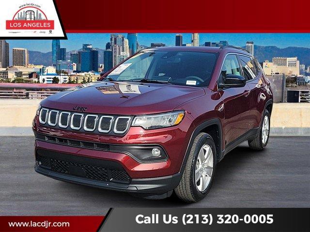 used 2022 Jeep Compass car, priced at $16,519