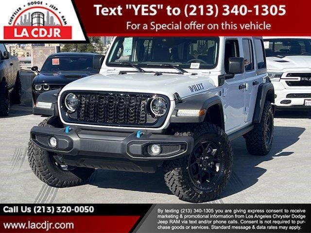 new 2024 Jeep Wrangler 4xe car, priced at $62,415