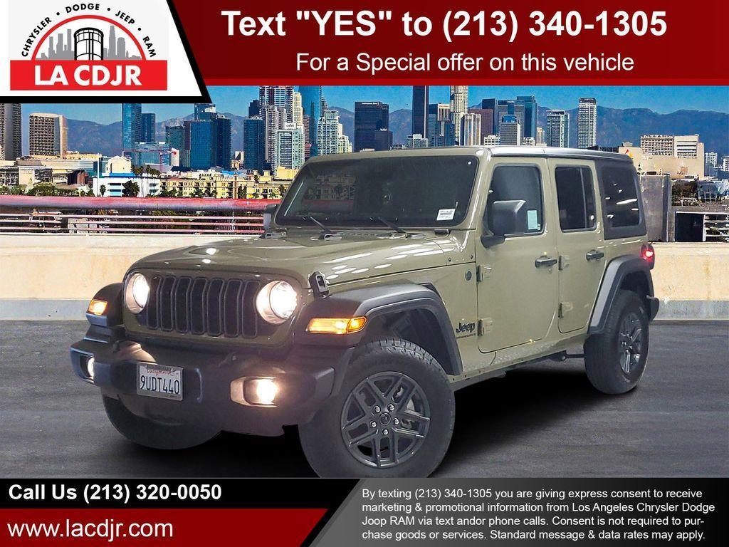 used 2025 Jeep Wrangler car, priced at $38,419