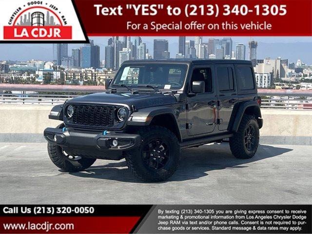 new 2024 Jeep Wrangler 4xe car, priced at $53,995