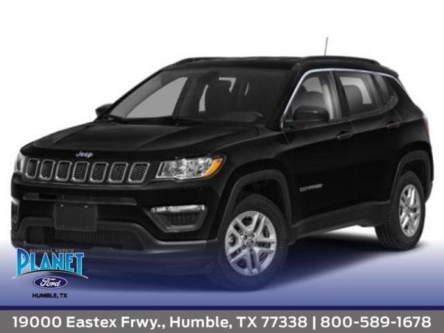 used 2021 Jeep Compass car, priced at $18,955