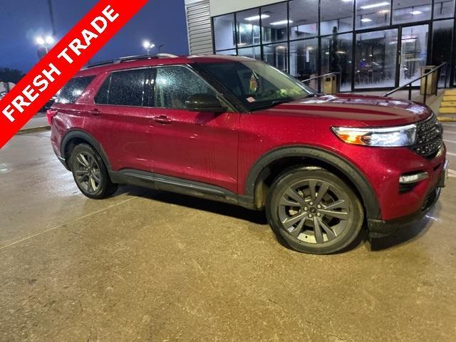 used 2021 Ford Explorer car, priced at $24,350