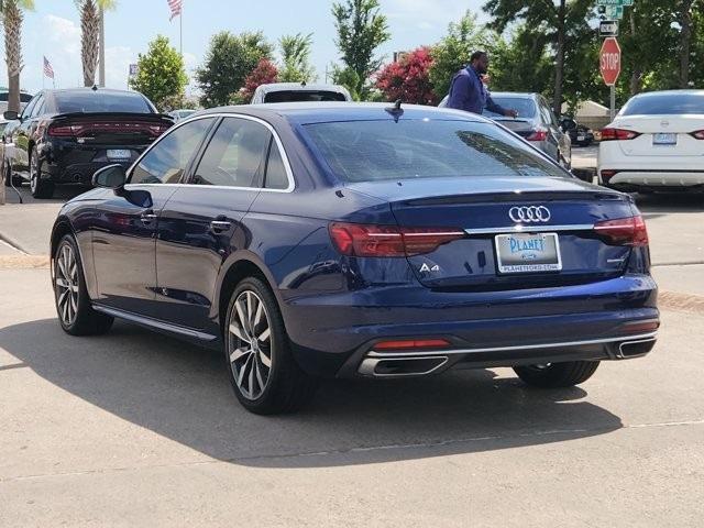 used 2021 Audi A4 car, priced at $22,895