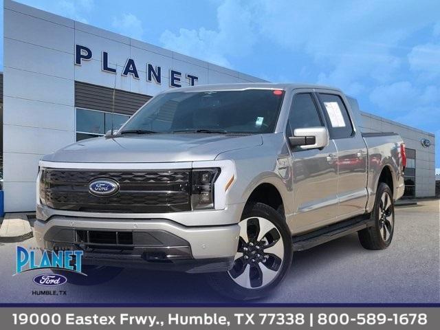 used 2023 Ford F-150 Lightning car, priced at $55,504