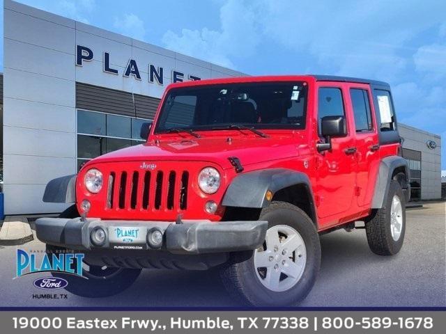 used 2017 Jeep Wrangler Unlimited car, priced at $18,991