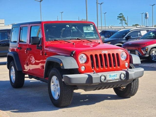 used 2017 Jeep Wrangler Unlimited car, priced at $18,991