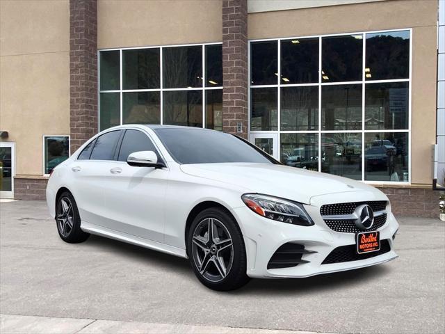 used 2021 Mercedes-Benz C-Class car, priced at $37,375