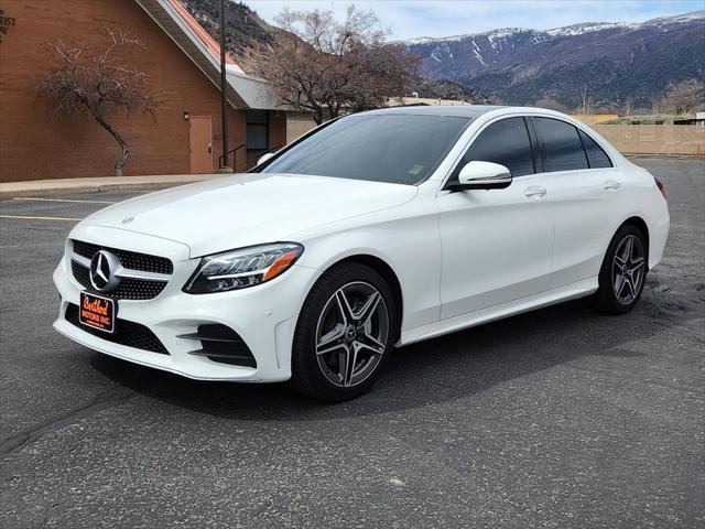 used 2021 Mercedes-Benz C-Class car, priced at $35,149