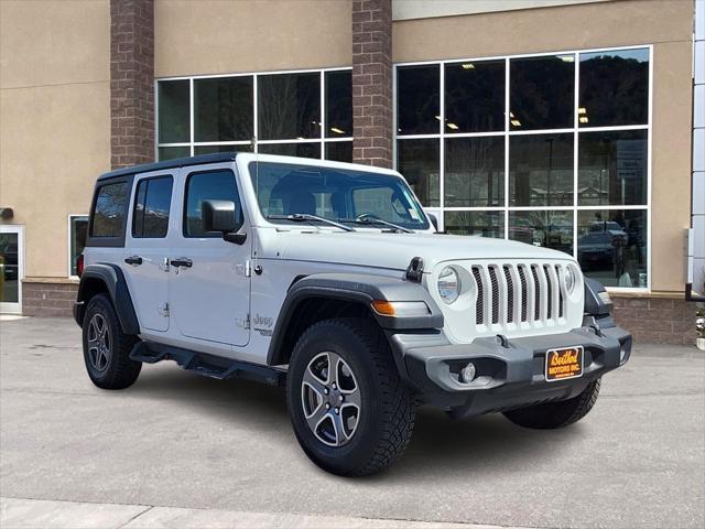 used 2018 Jeep Wrangler Unlimited car, priced at $29,238