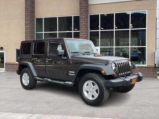 used 2013 Jeep Wrangler Unlimited car, priced at $18,218