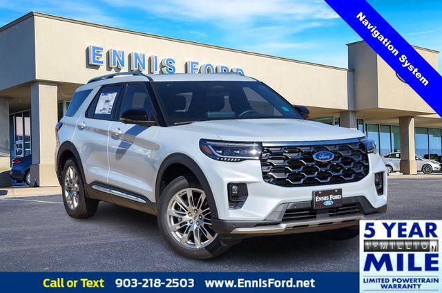 new 2025 Ford Explorer car, priced at $49,822