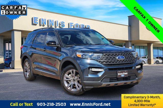 used 2022 Ford Explorer car, priced at $31,100