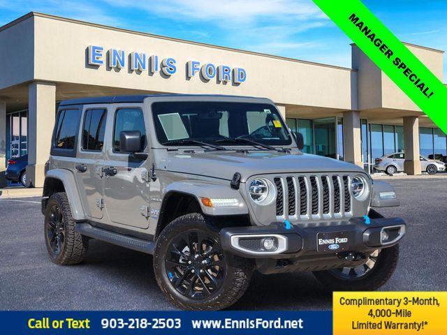 used 2022 Jeep Wrangler Unlimited 4xe car, priced at $29,975