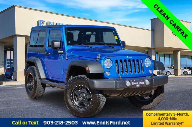 used 2014 Jeep Wrangler car, priced at $18,940