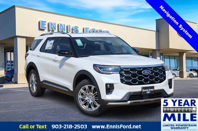 new 2025 Ford Explorer car, priced at $50,866