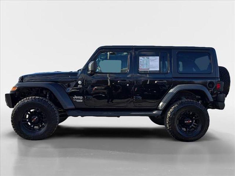 used 2018 Jeep Wrangler Unlimited car, priced at $26,448