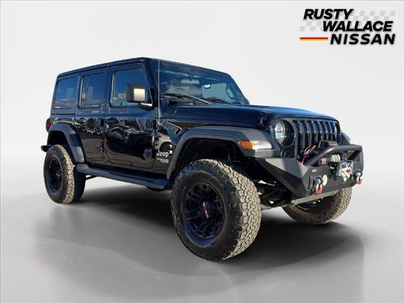 used 2018 Jeep Wrangler Unlimited car, priced at $27,883