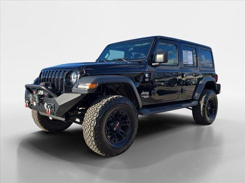 used 2018 Jeep Wrangler Unlimited car, priced at $26,448