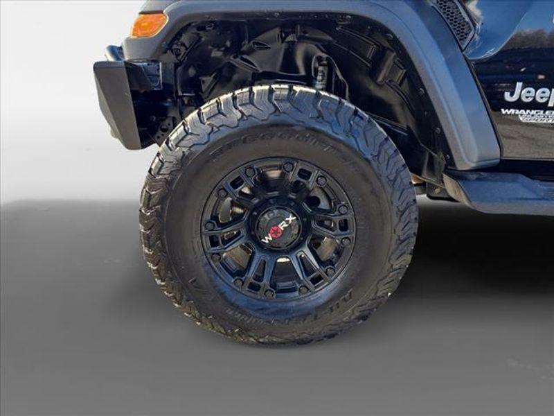 used 2018 Jeep Wrangler Unlimited car, priced at $26,448