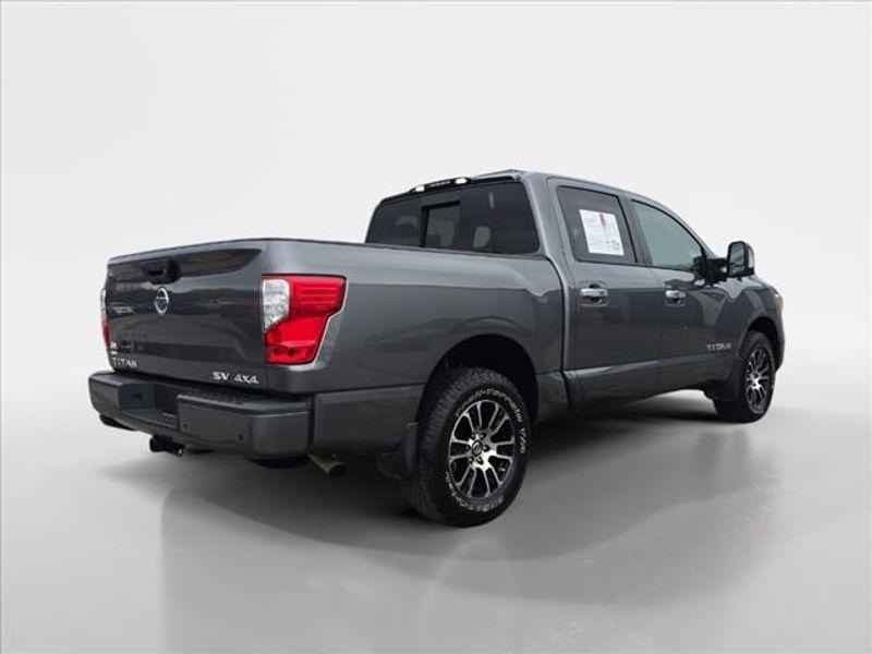 used 2021 Nissan Titan car, priced at $33,996