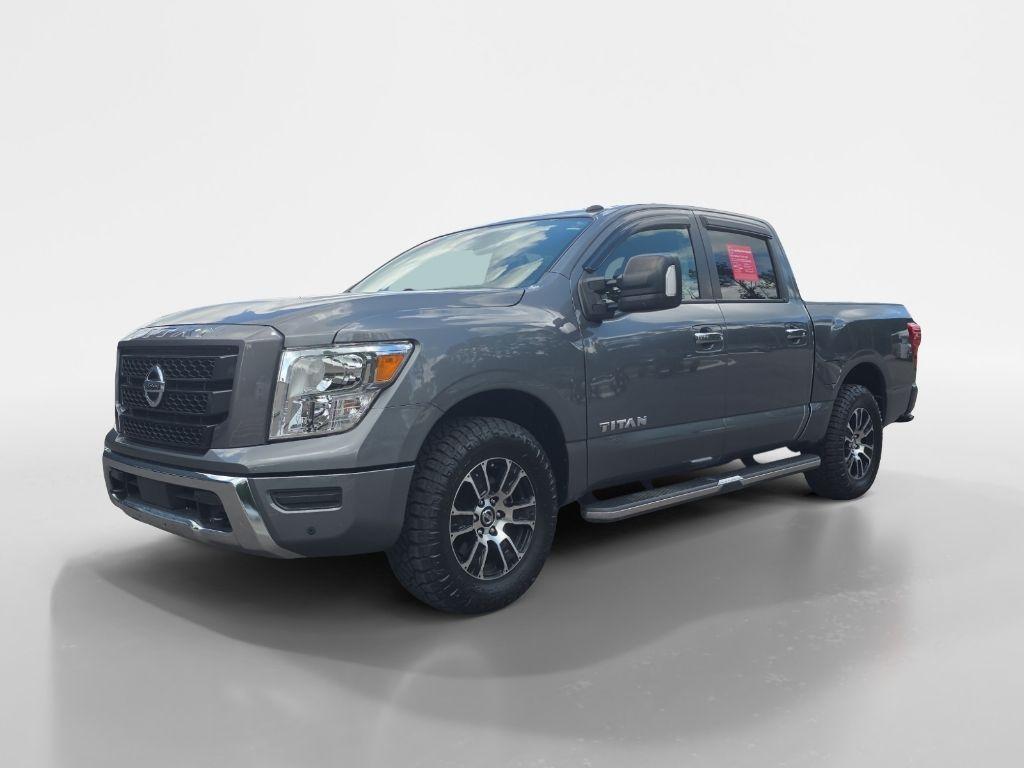 used 2021 Nissan Titan car, priced at $36,558