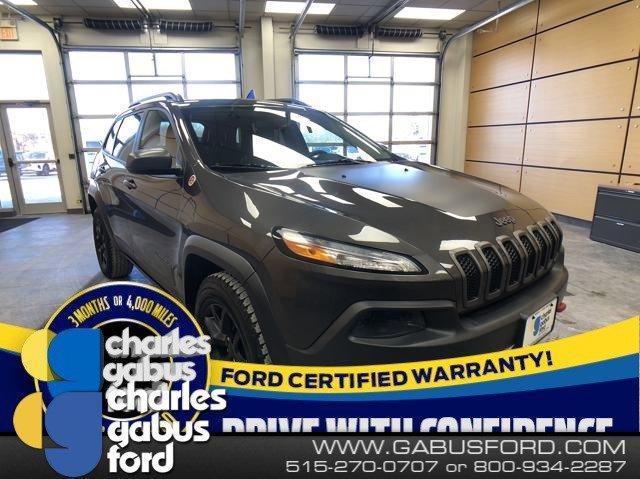 used 2018 Jeep Cherokee car, priced at $19,656