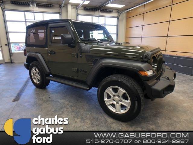 used 2021 Jeep Wrangler car, priced at $27,988