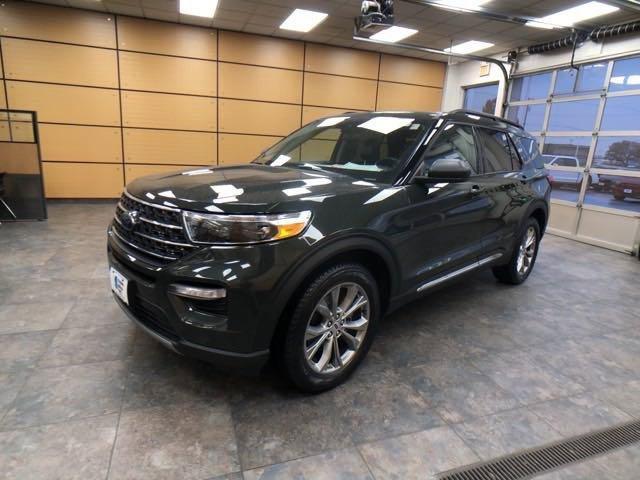 used 2022 Ford Explorer car, priced at $34,655