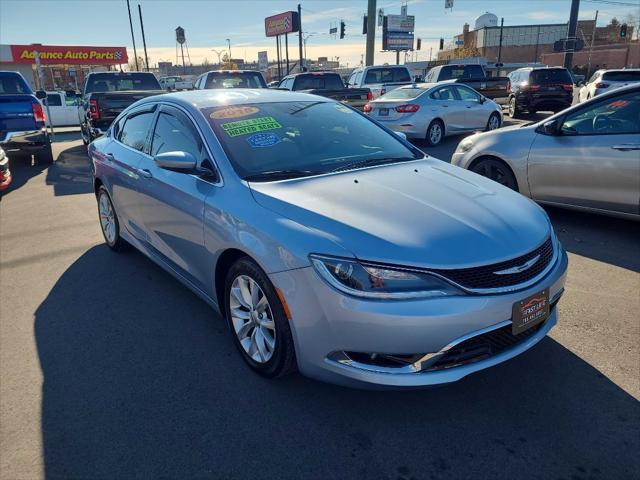 used 2015 Chrysler 200 car, priced at $10,900