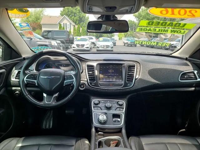 used 2016 Chrysler 200 car, priced at $13,900