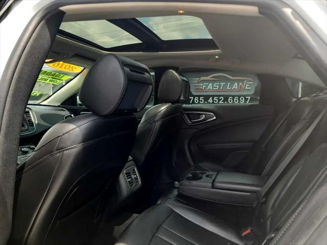 used 2016 Chrysler 200 car, priced at $13,900