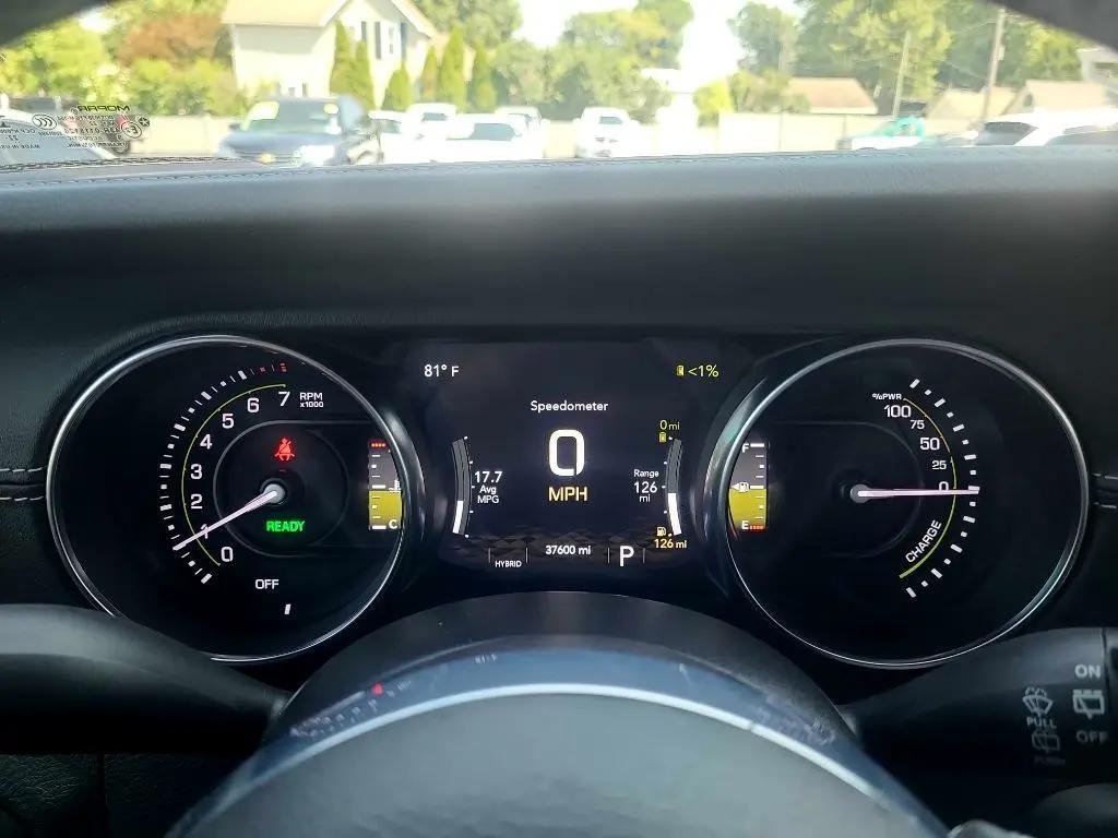 used 2023 Jeep Wrangler 4xe car, priced at $33,900