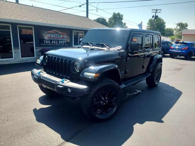 used 2023 Jeep Wrangler 4xe car, priced at $33,900