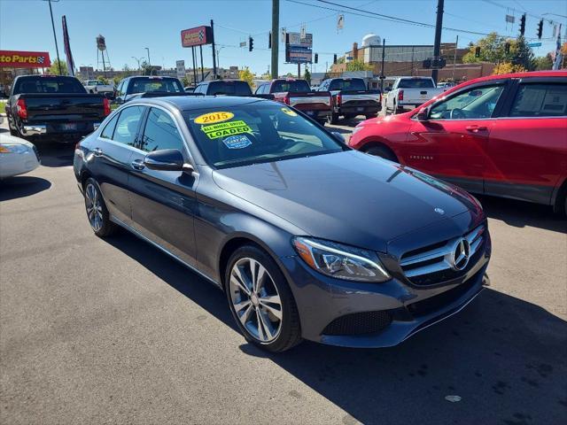 used 2015 Mercedes-Benz C-Class car, priced at $14,900