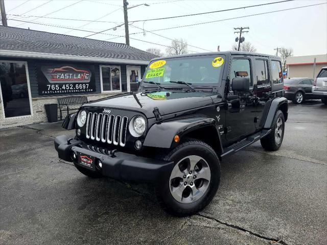used 2018 Jeep Wrangler JK Unlimited car, priced at $19,500