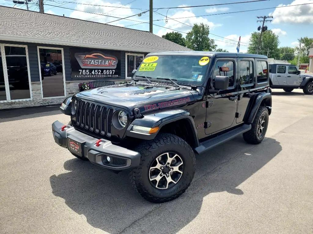 used 2018 Jeep Wrangler Unlimited car, priced at $30,377