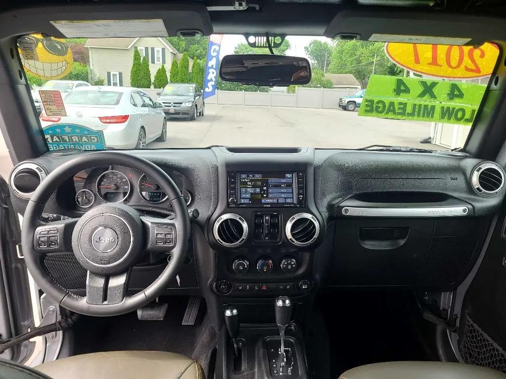 used 2017 Jeep Wrangler Unlimited car, priced at $23,477