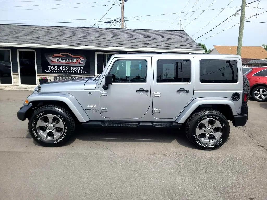 used 2017 Jeep Wrangler Unlimited car, priced at $23,477