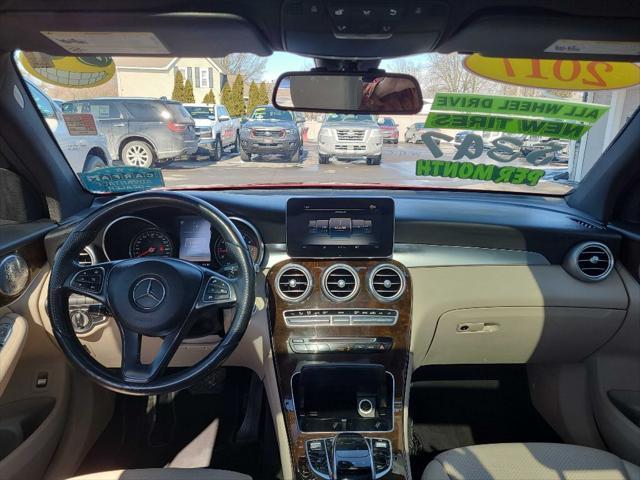 used 2017 Mercedes-Benz GLC 300 car, priced at $15,777