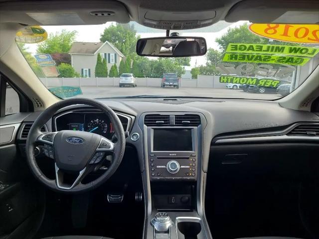 used 2018 Ford Fusion Hybrid car, priced at $18,900