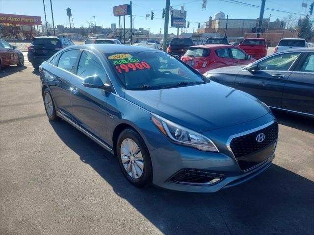 used 2016 Hyundai Sonata Hybrid car, priced at $9,900