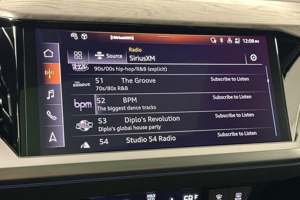 used 2024 Audi Q4 e-tron car, priced at $45,994