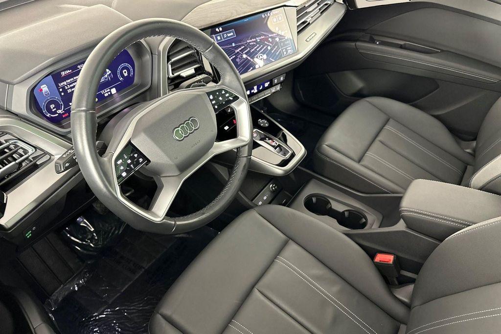 used 2024 Audi Q4 e-tron car, priced at $45,994