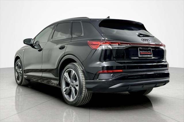 new 2025 Audi Q4 e-tron car, priced at $60,935